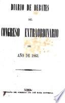 Diario de los debates