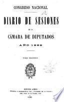 Diario de sesiones de la Cámara de Diputados