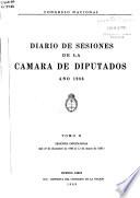 Diario de sesiones de la Cámara de Diputados