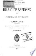 Diario de sesiones de la Cámara de diputados