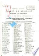 Diario de sesiones de la Cámara de Diputados
