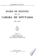 Diario de sesiones de la Cámara de Diputados