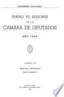 Diario de sesiones de la Cámara de Diputados