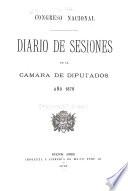 Diario de sesiones de la Cámara de diputados