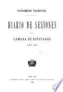 Diario de sesiones de la Cámara de Diputados