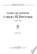 Diario de sesiones de la Cámara de diputados