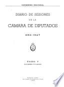Diario de sesiones de la Cámara de Diputados