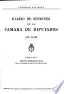 Diario de sesiones de la Cámara de Diputados