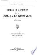 Diario de sesiones de la Cámara de Diputados