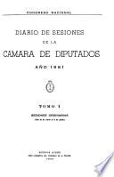 Diario de sesiones de la Cámara de Diputados