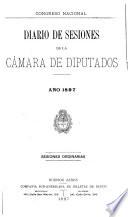 Diario de sesiones de la Cámara de Diputados