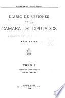 Diario de sesiones de la Cámara de Diputados