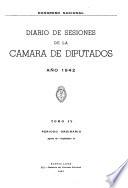 Diario de sesiones de la Cámara de diputados