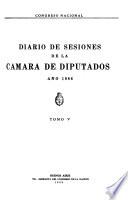 Diario de sesiones de la Cámara de Diputados