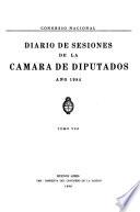 Diario de sesiones de la Cámara de diputados
