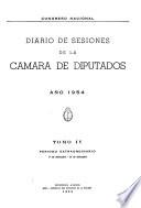 Diario de sesiones de la Cámara de Diputados
