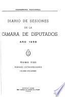 Diario de sesiones de la Cámara de Diputados