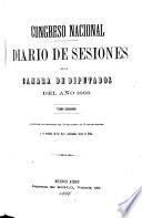 Diario de sesiones de la Cámara de Diputados