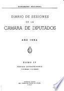 Diario de sesiones de la Cámara de Diputados