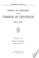 Diario de sesiones de la Cámara de diputados