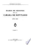 Diario de sesiones de la Cámara de Diputados