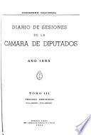 Diario de sesiones de la Cámara de Diputados