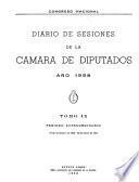 Diario de sesiones de la Cámara de Diputados