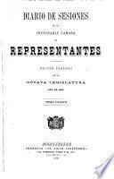 Diario de sesiones de la Cámara de Representantes