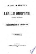 Diario de sesiones de la Cámara de Representantes