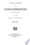 Diario de sesiones de la Cámara de Representantes