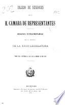 Diario de sesiones de la Cámara de Representantes