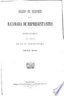 Diario de sesiones de la Cámara de Representantes
