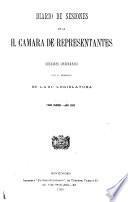 Diario de sesiones de la Cámara de Representantes