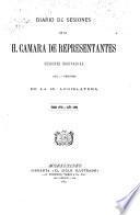 Diario de sesiones de la Cámara de Representantes