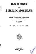Diario de sesiones de la Cámara de Representantes