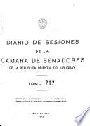 Diario de sesiones de la Cámara de Senadores de la República Oriental del Uruguay