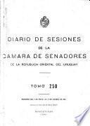 Diario de sesiones de la Cámara de Senadores de la República Oriental del Uruguay