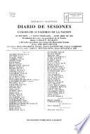 Diario de sesiones de la Cámara de Senadores