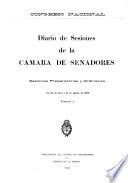 Diario de sesiones de la Cámara de Senadores