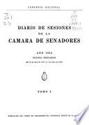 Diario de sesiones de la Cámara de Senadores