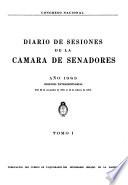 Diario de sesiones de la Cámara de Senadores