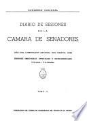 Diario de sesiones de la Cámara de Senadores