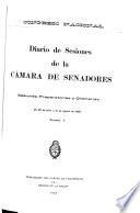 Diario de sesiones de la Cámara de Senadores