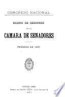 Diario de sesiones de la camara de Senadores