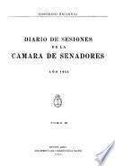 Diario de sesiones de la Cámara de Senadores