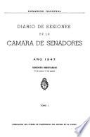 Diario de sesiones de la Cámara de Senadores