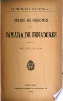 Diario de sesiones de la Cámara de Senadores