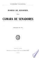 Diario de sesiones de la Cámara de Senadores