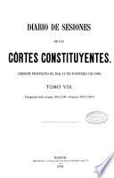 Diario de Sesiones de las Cortes Constituyentes
