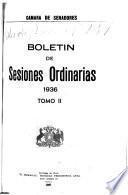Diario de sesiones del Senado